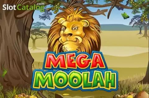 Mega Moolah leone jackpot progressivo